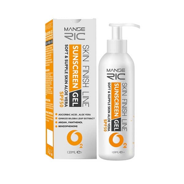 1111-1.jpg ژل ضدآفتاب مانسریک - Image 1