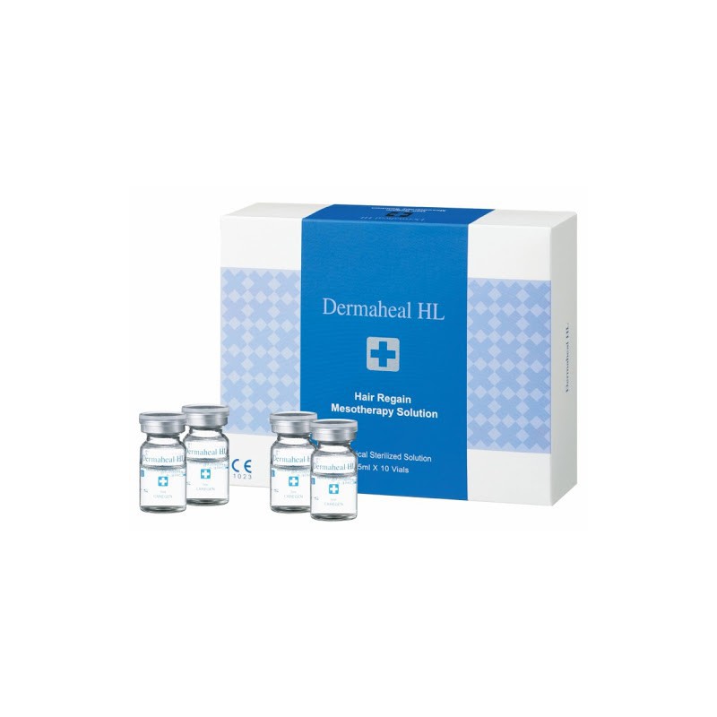 کوکتل تقویت مو درماهیل HL حجم ۵ میلی‌لیتر ضد ریزش