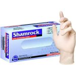 دستکش لاتکس بدون پودر شمروک سایز Small - Image 3